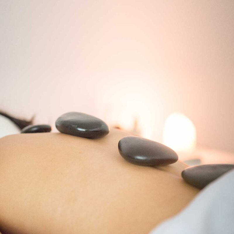 Masaje con piedras calientes en Córdoba