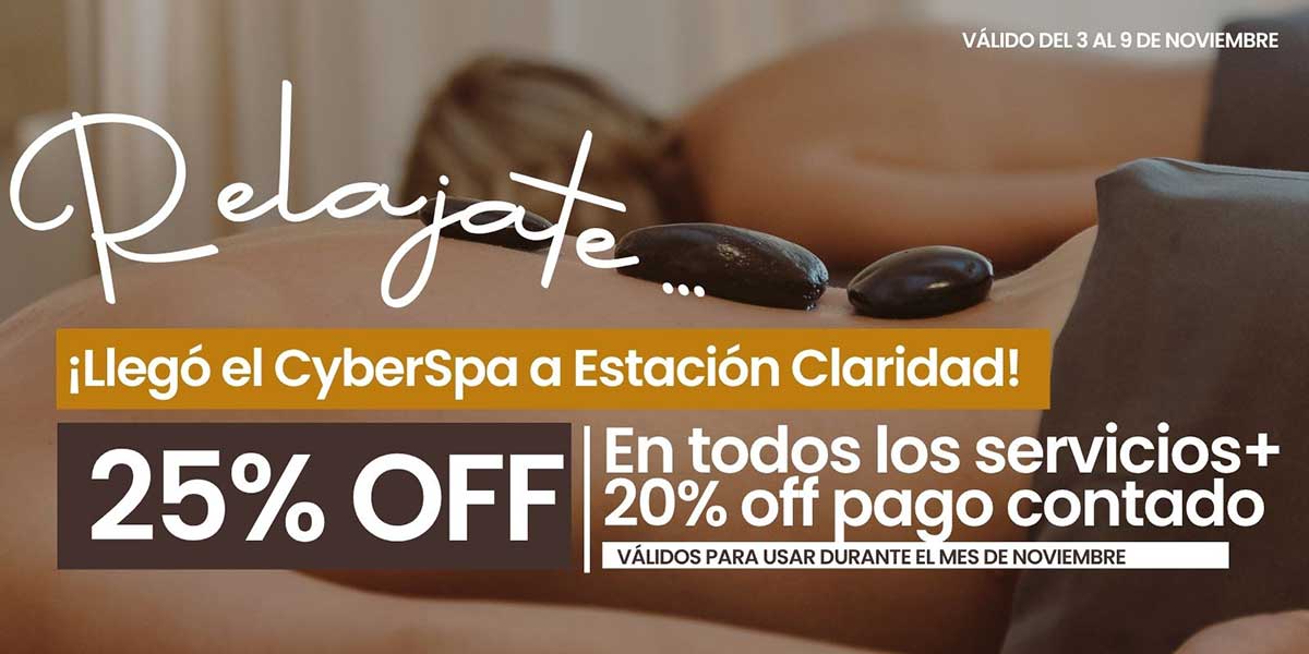 cybermonday en Córdoba. Spa en Córdoba
