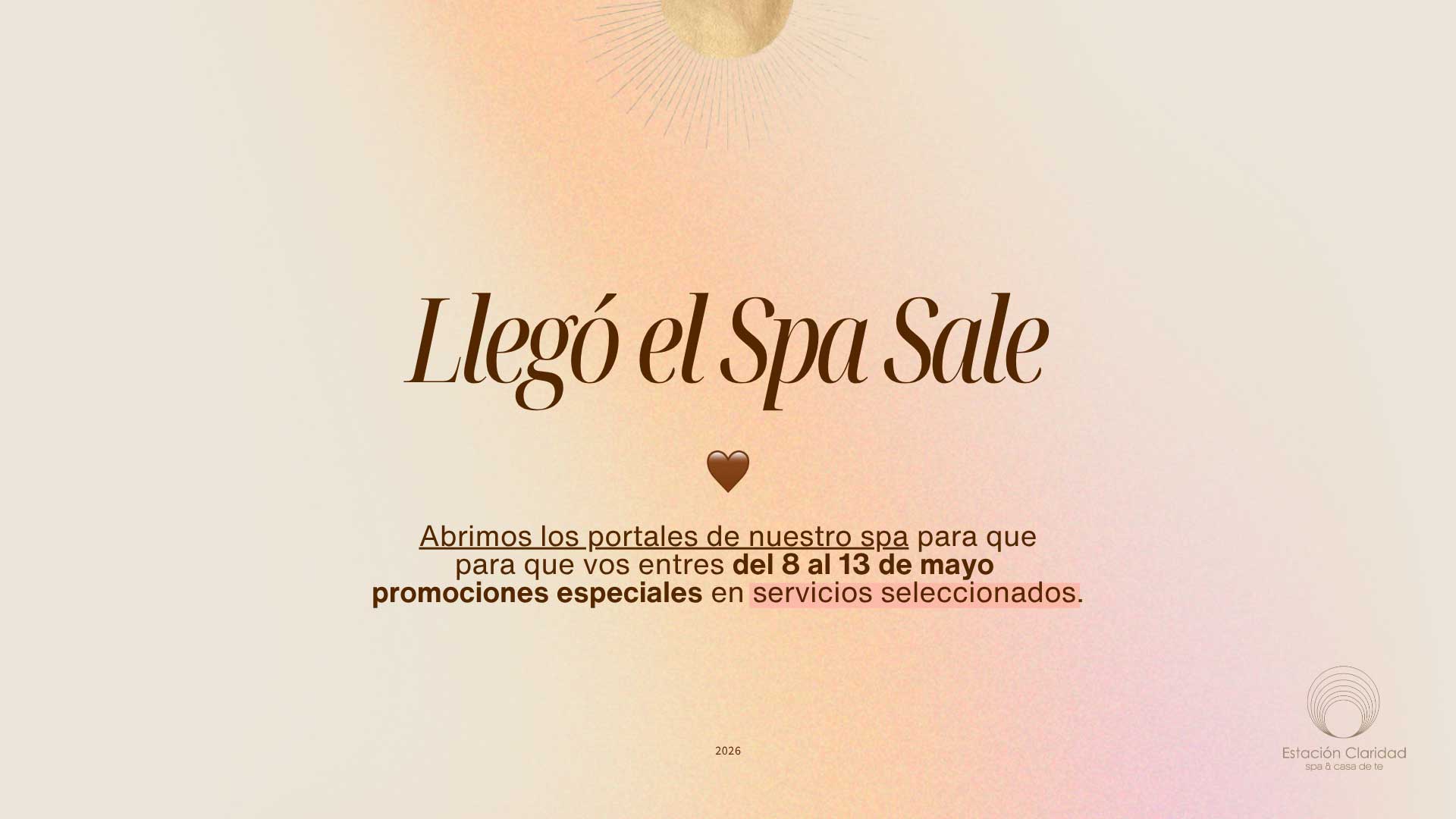 hotsale en nuestro spa en Córdoba